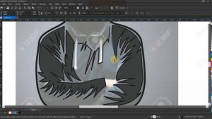 Skull Gaming Mascot Logo Design Tutorial - Learn corelDRAW with Ahsan Sabri