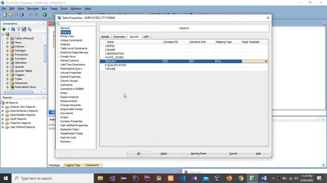 Full Oracle Database tutorial 5 Oracle Database Masking using SQL Developer step by step смотреть онлайн