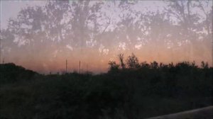 Вид из окна поезда №411 Москва - Адлер / Train №411 Moscow - Adler