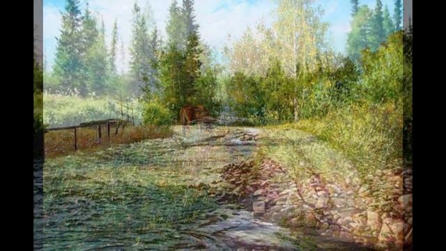 Художник Татьяна Черных. Деревенские мотивы...