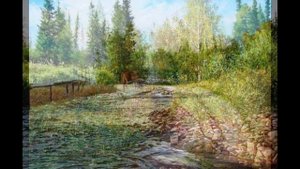 Художник Татьяна Черных. Деревенские мотивы...