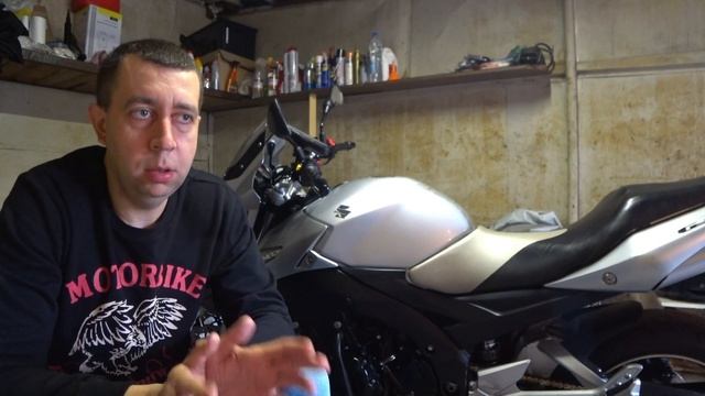 Механический натяжитель на мотоцикл Suzuki GSR 600. "Гаражные истории". Родные натяжители - проблем смотреть онлайн