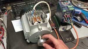 Замена двигателя на мелком китайском токарном.