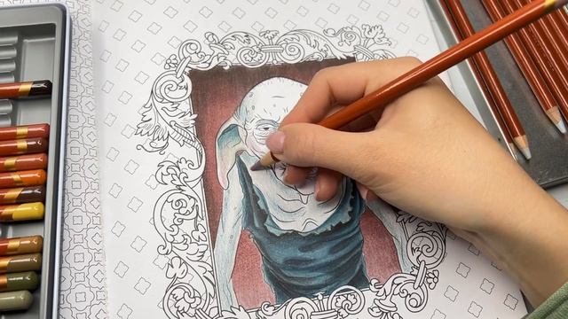 ✨Вы просили✏️?НЕурок: полный процесс в раскраске "Гарри Поттер" + впечатление от Derwent Drawing смотреть онлайн