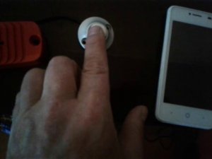 Внешняя кнопка для вызывной панели МГН