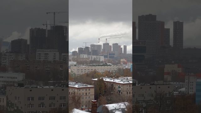 атмосферное видео вао погода атмосфера экология вао новые ЖК ПИК радует глаз питер завидует