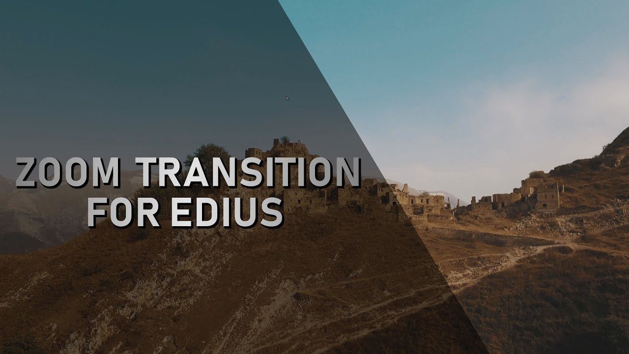ЗУМ ПЕРЕХОД В EDIUS 9/ ZOOM TRANSITION FOR EDIUS 9/