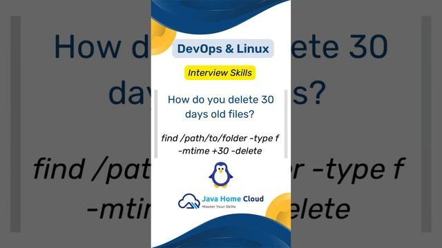 How do you delete files older than 30 days in Linux? смотреть онлайн