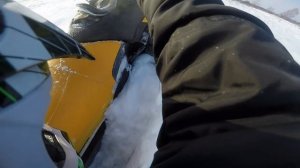 Тикси 250 по глубокому снегу