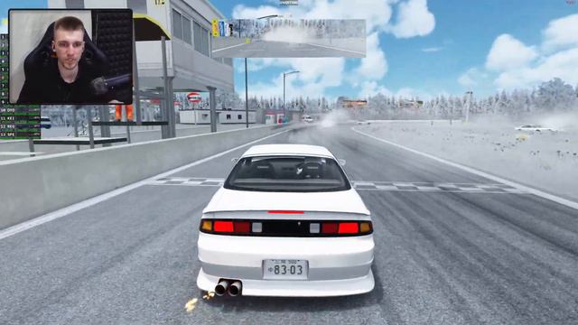 ПАРНЫЙ ДРИФТ НА ЗАСНЕЖЕННОМ КОНФИГЕ! Я РАЗУЧИЛСЯ ДРИФТИТЬ?! [Assetto Corsa] смотреть онлайн