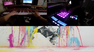 Avicii - The Days (Piano / Drum / Synth Cover) with MASCHINE & Nord Stage 88