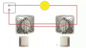 Подключение проходных выключателей. Принцип действия