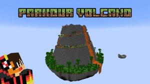 Майнкрафт, но это прохождение карты Parkour Volcano