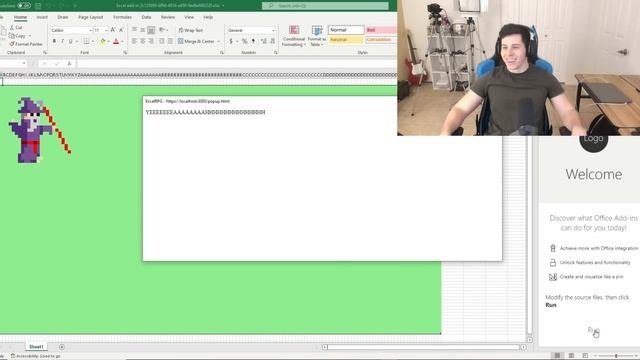 I Made A ROLE-PLAYING Game in EXCEL! | Devlog смотреть онлайн
