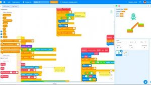Как создать игру платформер на scratch. (Часть 7) Скроллинг
