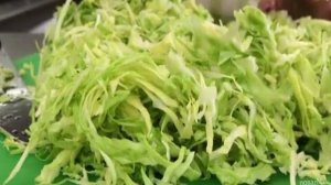 Легкий салат из капусты и соевого соуса
