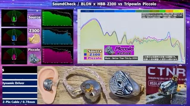 似た印象を持つ2モデルの同時レビュー「BLON x HBB Z300 & Tripowin Piccolo」中華イヤフォン レビュー・音収録・波形比較 смотреть онлайн