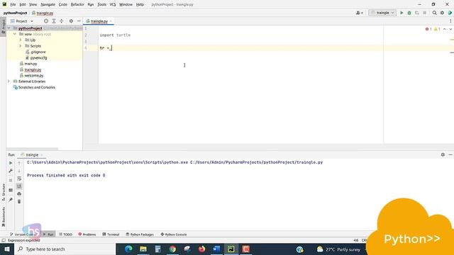 Let’s make a turtle - Python Turtle Code Overview - Python Coding Exercises - Free Coding for kids