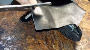 Как поставить внутреннюю латку на обувь!