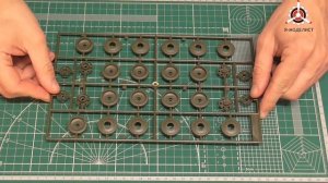 Обзор модели САУ "СУ-122" фирмы "Tamiya" в масштабе 1/35.