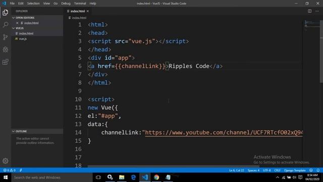 VueJS 2 Series including Router & Vuex || How to do Data Binding using v-bind directive || Part-4