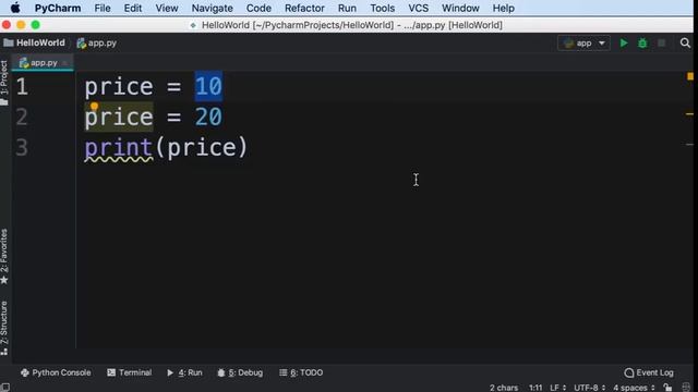 Python Variables Introducing And Practical Python Fundamentals Variable Assignment смотреть онлайн