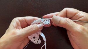 Плоский (2D) ангел - вяжем крючком - #5