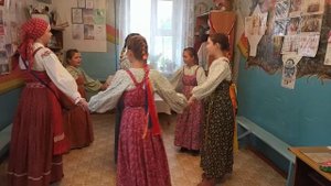 "Заинька серенький", вечерочный игровой хоровод Алтайского края