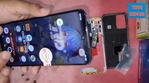 Redmi 10 Prime Screen Display Combo Replacement || Mobile Glass Repair || Mobile Repairing || Folde