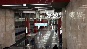 Переход на "Мичуринский проспект" БКЛ с Солнцевской линии Московского метро и э-д Москва 2020!