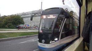 Поездка на трамвае 71-623-02 №2664 №38 м.Пролетарская-Черёмушки
