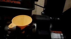 Первая замена масла на Carver STG 6561EL