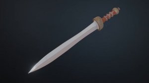 Blender - Gladius sword (Eevee render)