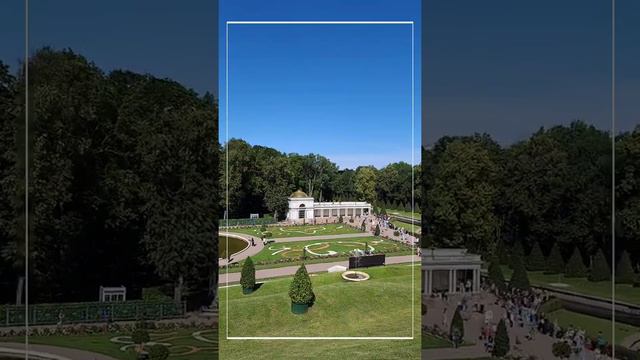 Peterhof, Russian Versailles, St.Petersburg 13.08.21, 4K video quality