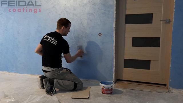 Гладкое перламутровое покрытие для стен! Декоративная краска!