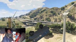 МУЖИКИ НА УАЗИКЕ, ПОПАЛИ В GTA V! ТРЭШ!