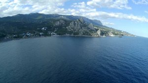 Семеиз. Кошка. Океанографическая платформа Морского гидрофизического института РАН. Скала Дива.