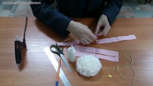 мастер-класс цветок из салфеток