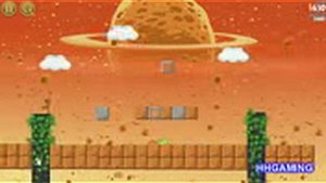 Angry Birds Space Eggsteroid E2 3 Stars walkthrough super mario level