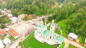 г. Плёс с высоты птичьего полета