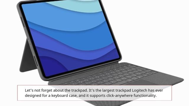 Logitech Combo Touch iPad Pro 12.9-inch Keyboard Case: iPad Productivity | Review смотреть онлайн