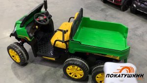 Детский электромобиль Т100ТТ. Дачный терминатор.