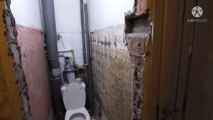 ☑️  ремонт и отделка туалета своими руками. 1 серия. Демонтаж   #DIY