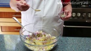Как приготовить салат из креветок с ананасом