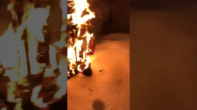 Сжигаем масленицу 10.03.2019 смотреть онлайн