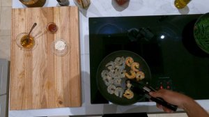 Honey garlic shrimp by Chef Andre - Make Skinny Tasty