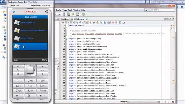 Tutorial penggunaan aplikasi "address book mobile" berbasis java смотреть онлайн
