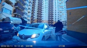 Быдло на встречке, приколы на дороге 2018