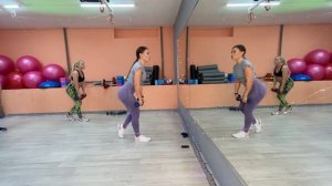СИЛОВАЯ ТРЕНИРОВКА С ГАНТЕЛЯМИ на все тело - one LAV