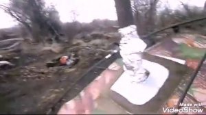 Печь для палатки из двадцатилитровой  канистры.